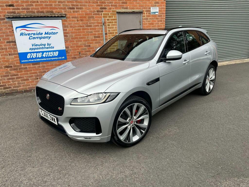 Jaguar F-Pace 3.0 D300 V6 S Awd Euro 6 S S Silver