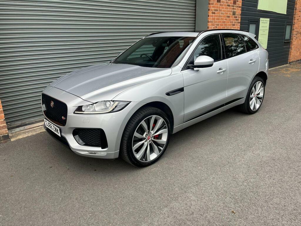 Jaguar F-Pace 3.0 D300 V6 S Awd Euro 6 S S Silver #2