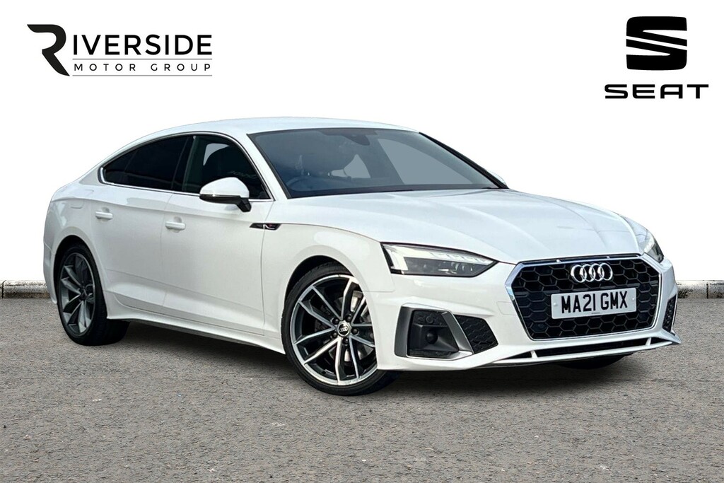 Audi A5 2.0 Tdi 35 S Line Sportback S Tronic Euro 6 Ss White