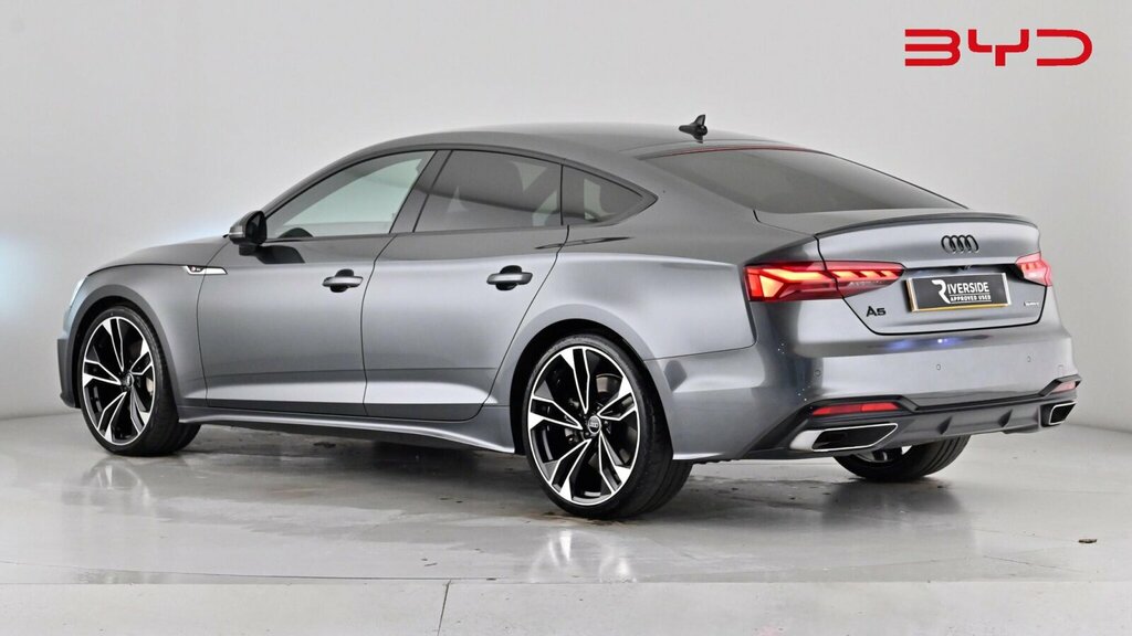 Audi A5 2.0 Tfsi 45 Black Edition Sportback S T Grey #3