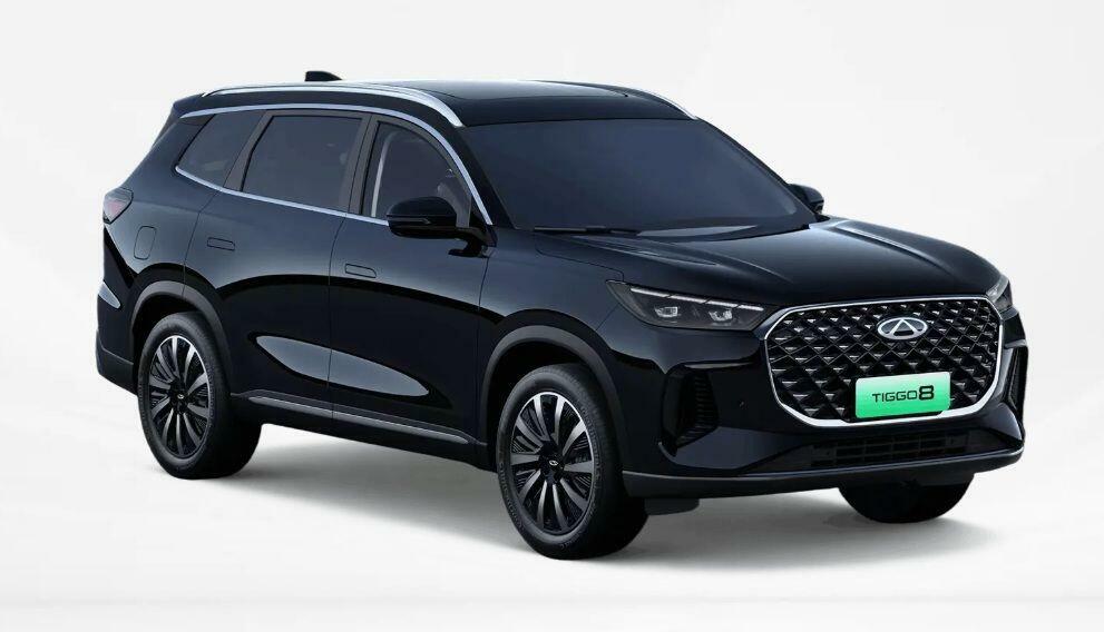 Chery Tiggo 8 1.5T 18.4Kwh Summit Suv Plug-in Hybrid Black