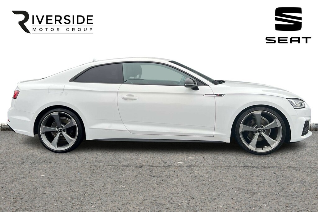 Audi A5 2.0 Tfsi 35 Black Edition S Tronic Euro 6 Ss White #4
