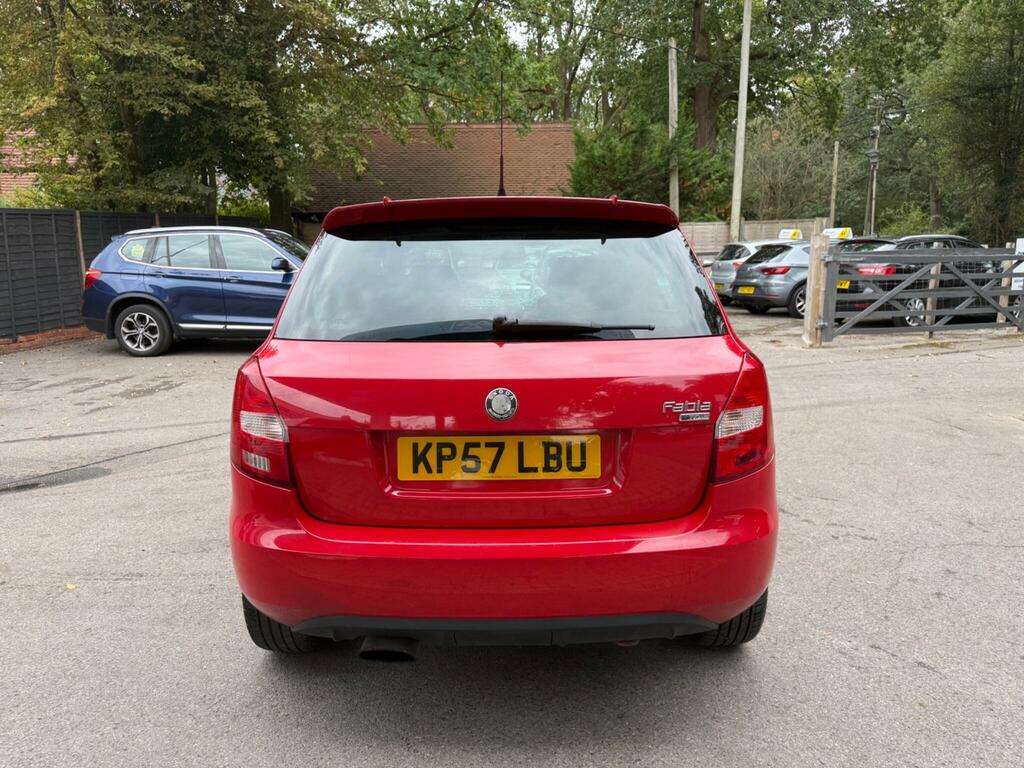 Skoda Fabia 1.9 Tdi Pure Drive Sport Red #3