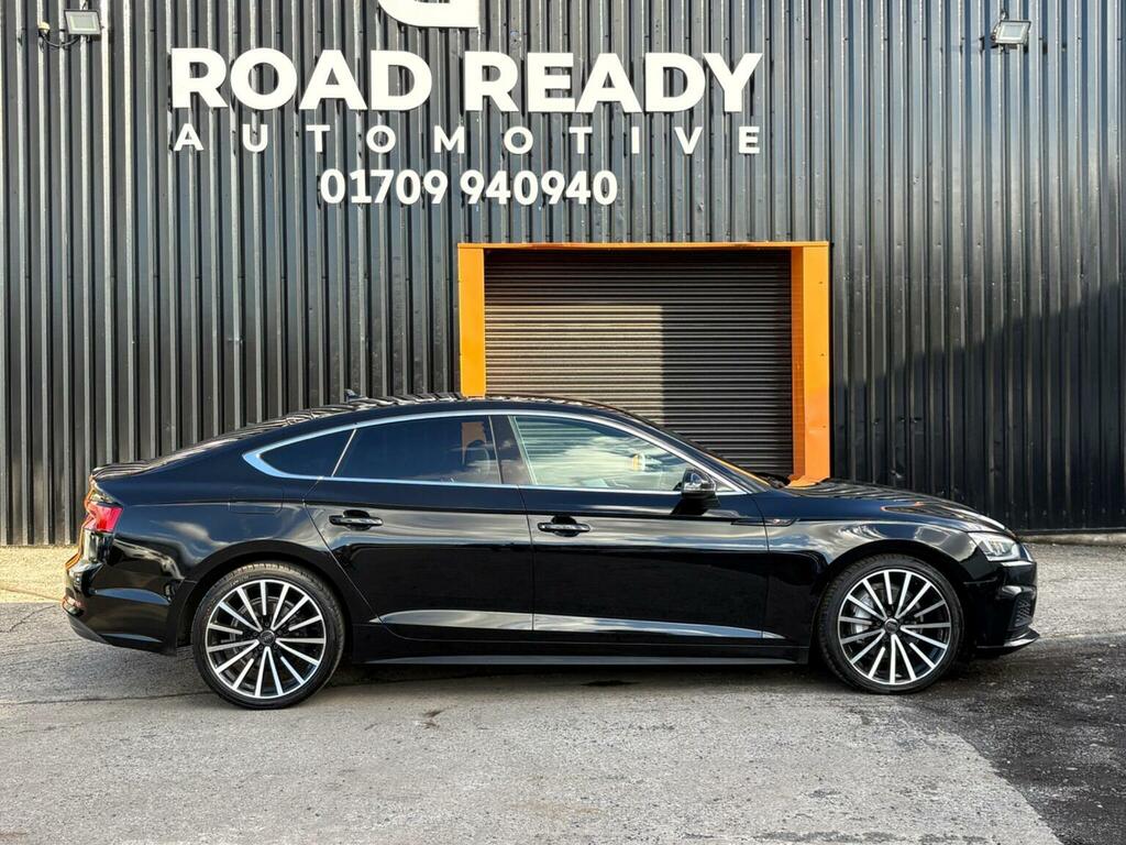 Audi A5 2.0 Tdi Ultra S Line Sportback Euro 6 Ss Black #3