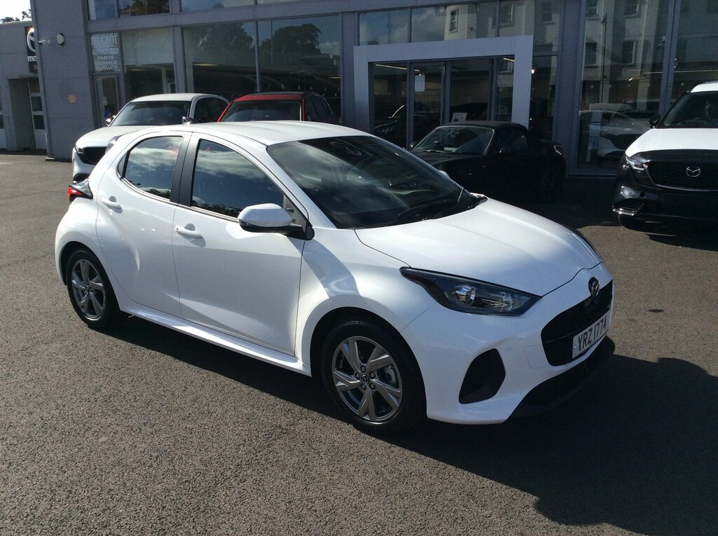 Mazda 2 2026 Mazda Mazda 2 Hybrid 1.5 Exclusive-line White
