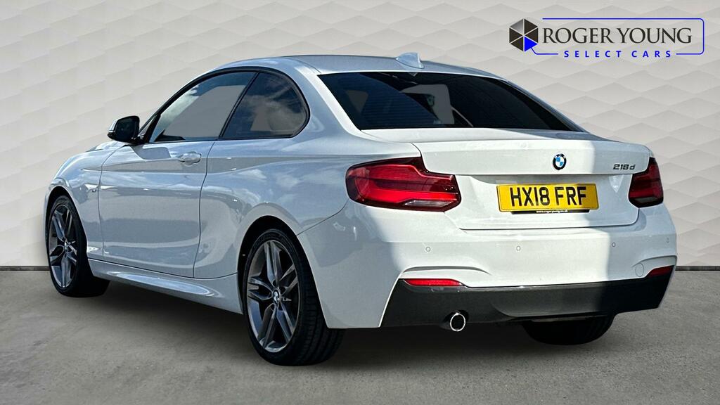 BMW 2 Series Gran Coupe 2.0 218D M Sport Coupe White #2