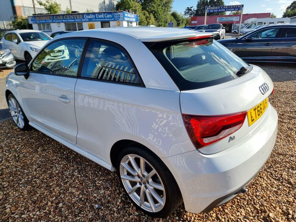 Audi A1 1.6 Tdi S Line S Tronic Euro 6 Ss White #5