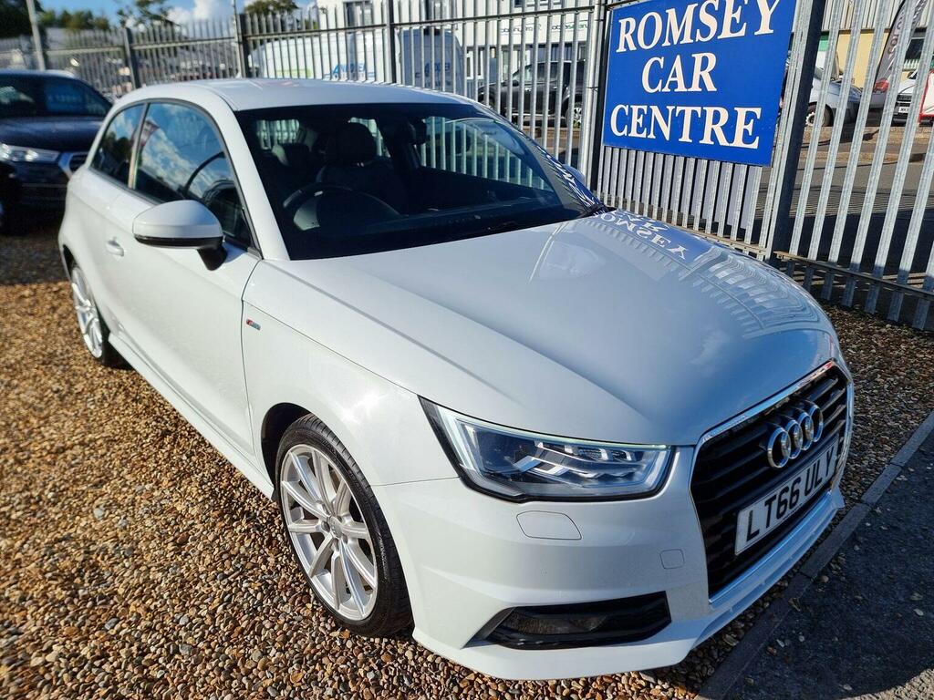 Audi A1 1.6 Tdi S Line S Tronic Euro 6 Ss White