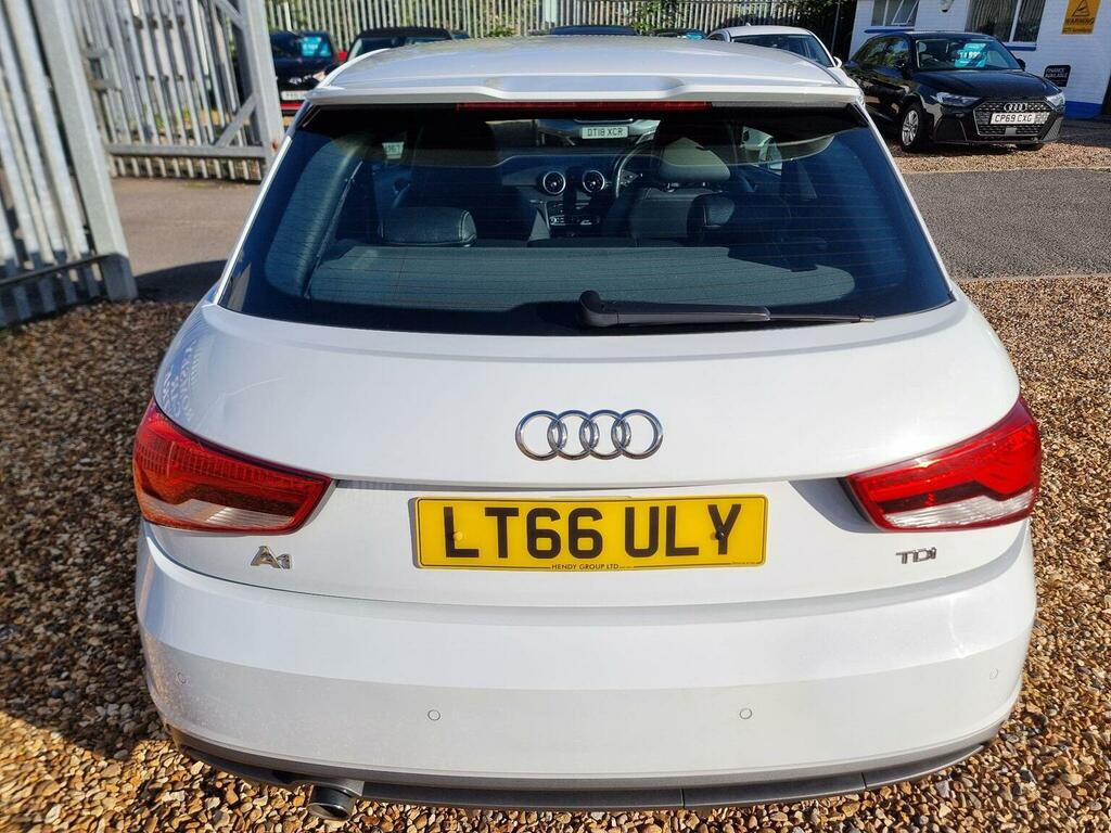 Audi A1 1.6 Tdi S Line S Tronic Euro 6 Ss White #6