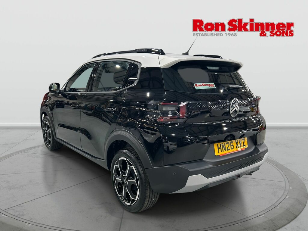 Citroen C3 1.2 Turbo Plus Hatchback Euro 6 HN26XVZ Black #3