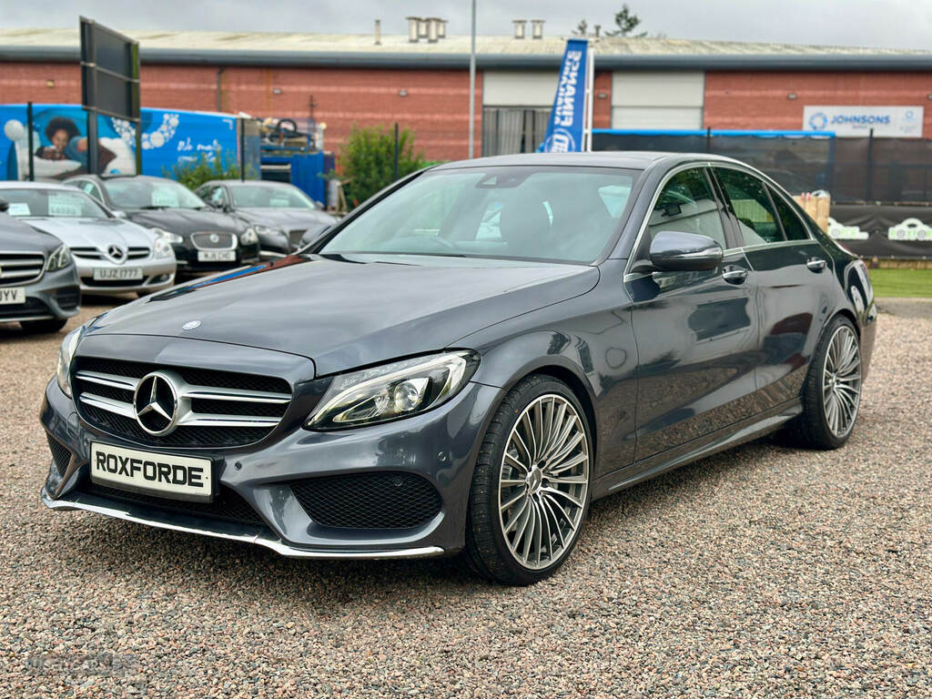 Mercedes-Benz C Class C250d Amg Line Premium Plus Grey