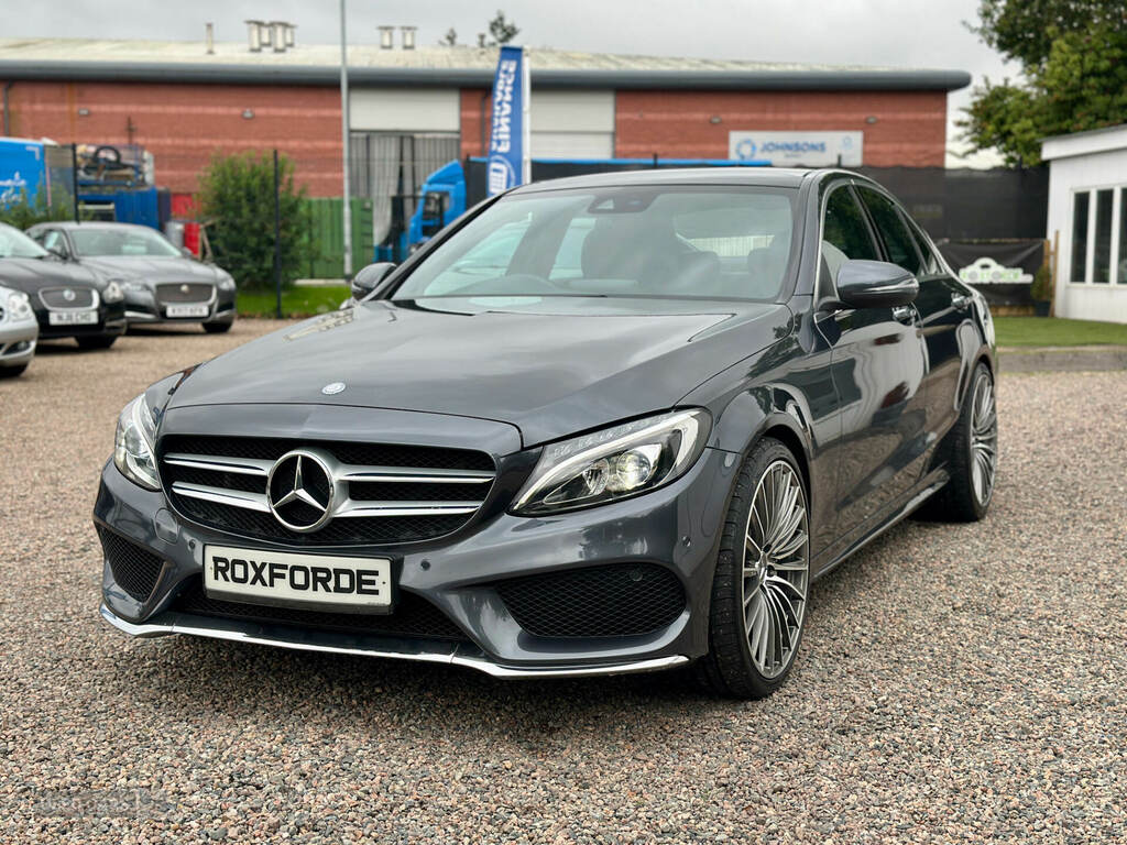 Mercedes-Benz C Class C250d Amg Line Premium Plus Grey #2