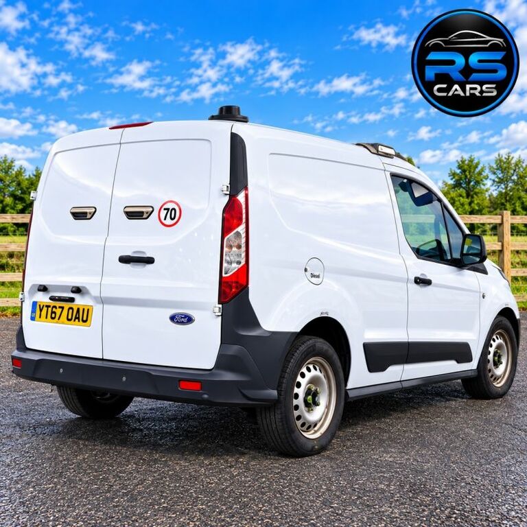 Ford Transit Connect Mpv White #4
