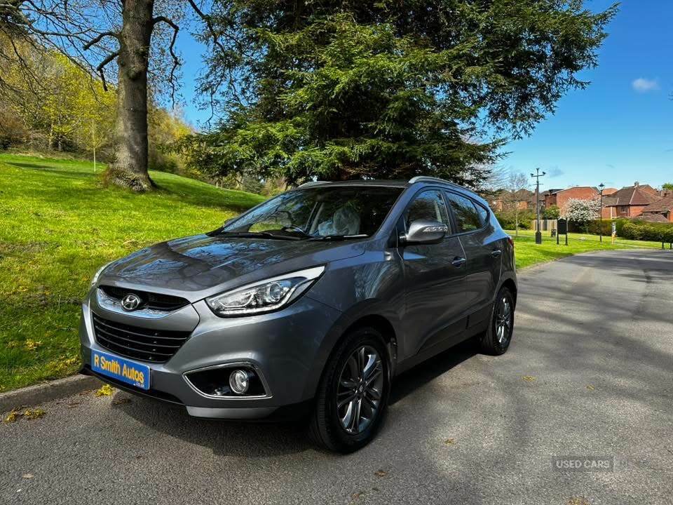Hyundai Ix35 1.7 Crdi Se Nav 2Wd Grey #4
