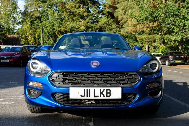 Fiat 124 Spider 2016 1.4 Multiair Classica Convertible Blue #2