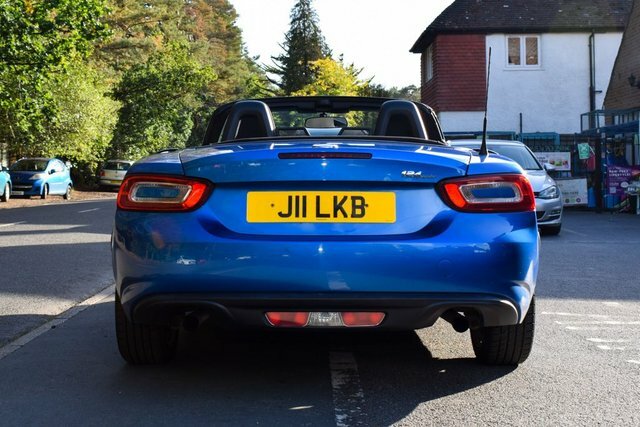 Fiat 124 Spider 2016 1.4 Multiair Classica Convertible Blue #5