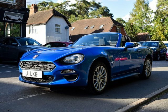 Fiat 124 Spider 2016 1.4 Multiair Classica Convertible Blue #3
