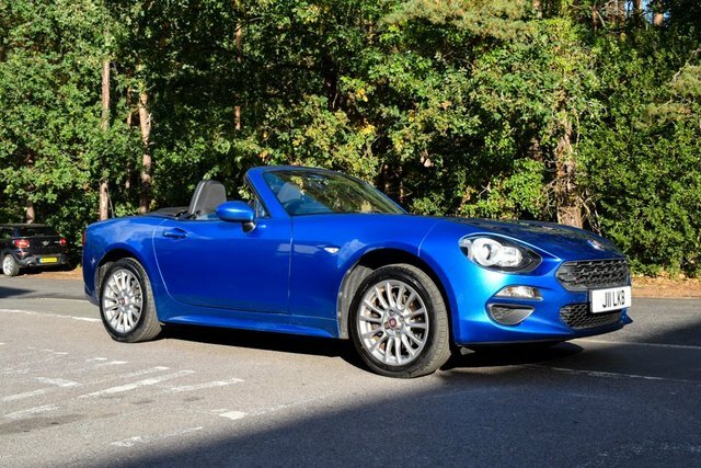 Fiat 124 Spider 2016 1.4 Multiair Classica Convertible Blue