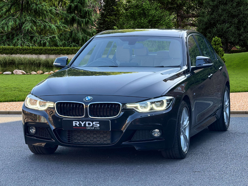 BMW 3 Series Xdrive M Sport 4Wd Black #3