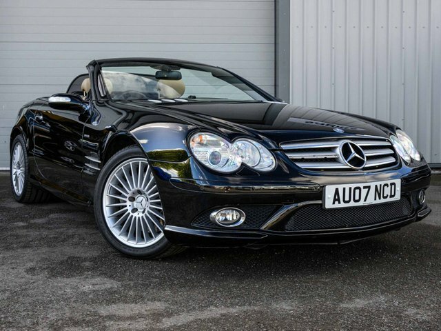 Mercedes-Benz SL Class 2007 5.5 Sl500 Convertible 7G-tronic 2 Black
