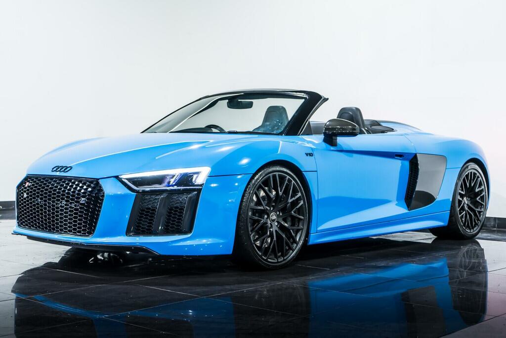 Audi R8 5.2 Fsi V10 Spyder S Tronic Quattro Euro 6 Ss 2 Black #5