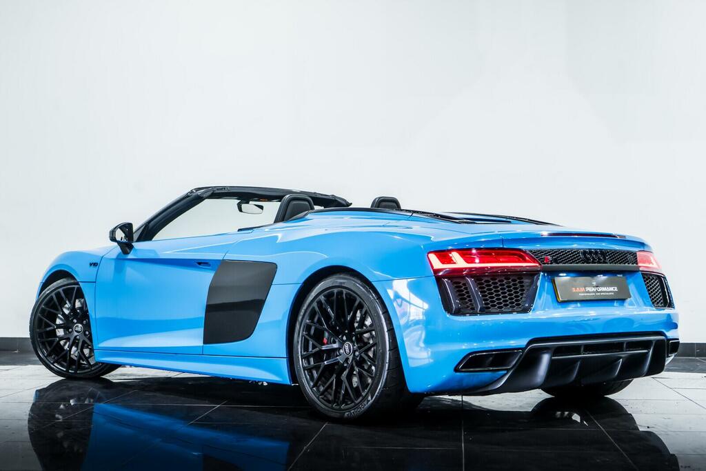 Audi R8 5.2 Fsi V10 Spyder S Tronic Quattro Euro 6 Ss 2 Black #4