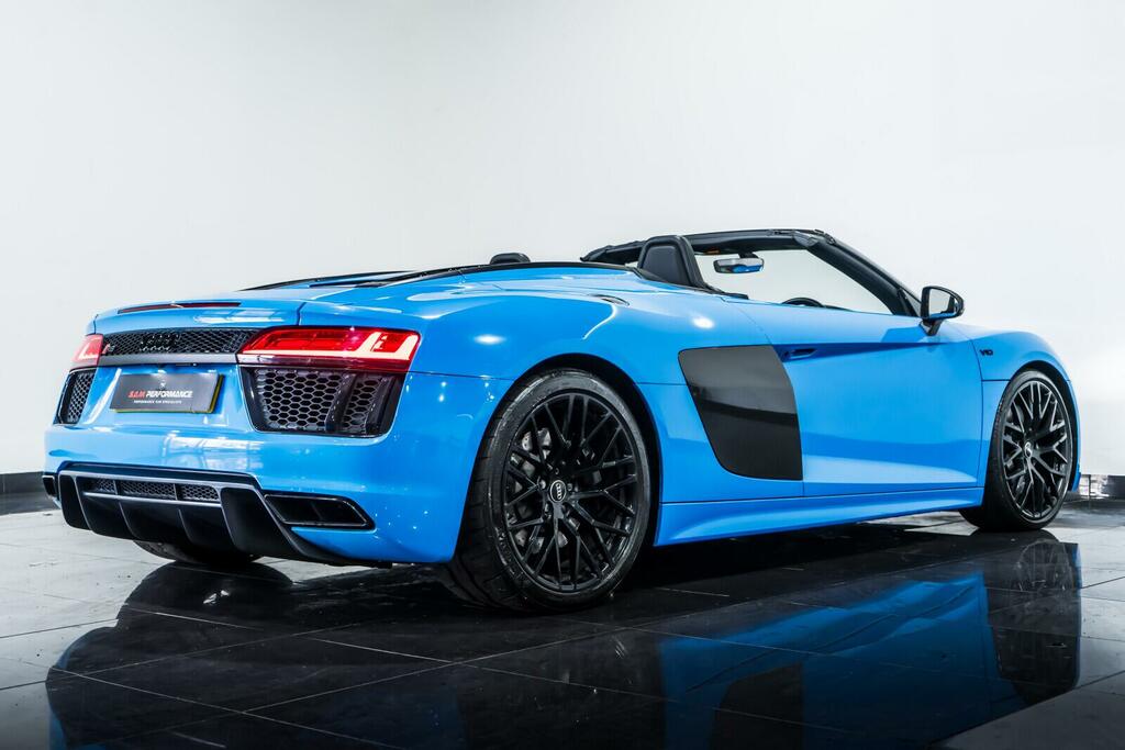 Audi R8 5.2 Fsi V10 Spyder S Tronic Quattro Euro 6 Ss 2 Black #6