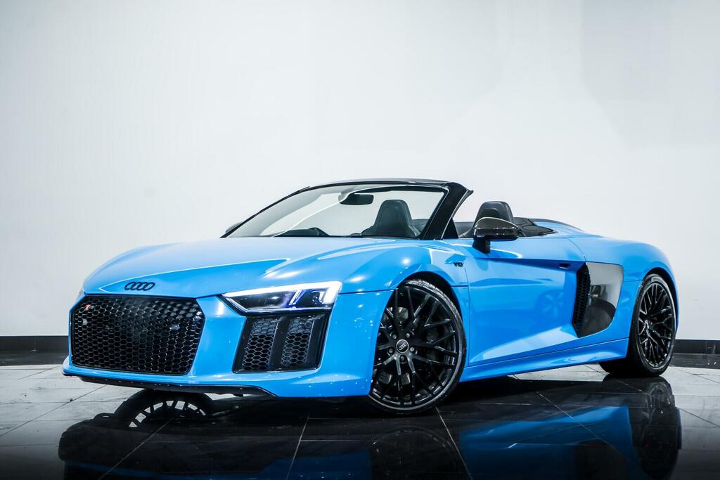 Audi R8 5.2 Fsi V10 Spyder S Tronic Quattro Euro 6 Ss 2 Black #2