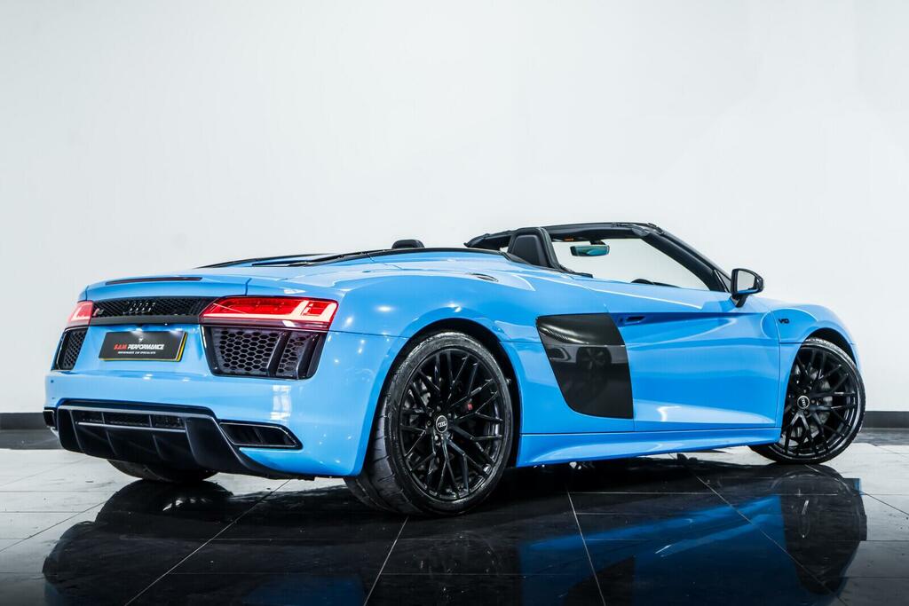 Audi R8 5.2 Fsi V10 Spyder S Tronic Quattro Euro 6 Ss 2 Black #3