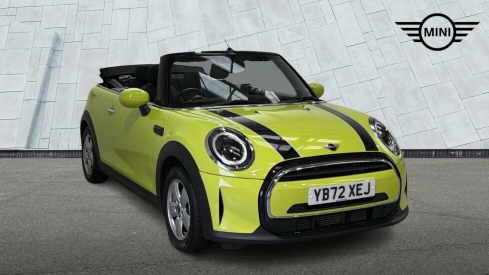 Mini Convertible Convertible Cooper Classic Yellow #2