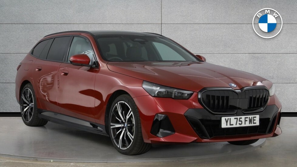 BMW 5 Series 530E M Sport Pro Touring Red