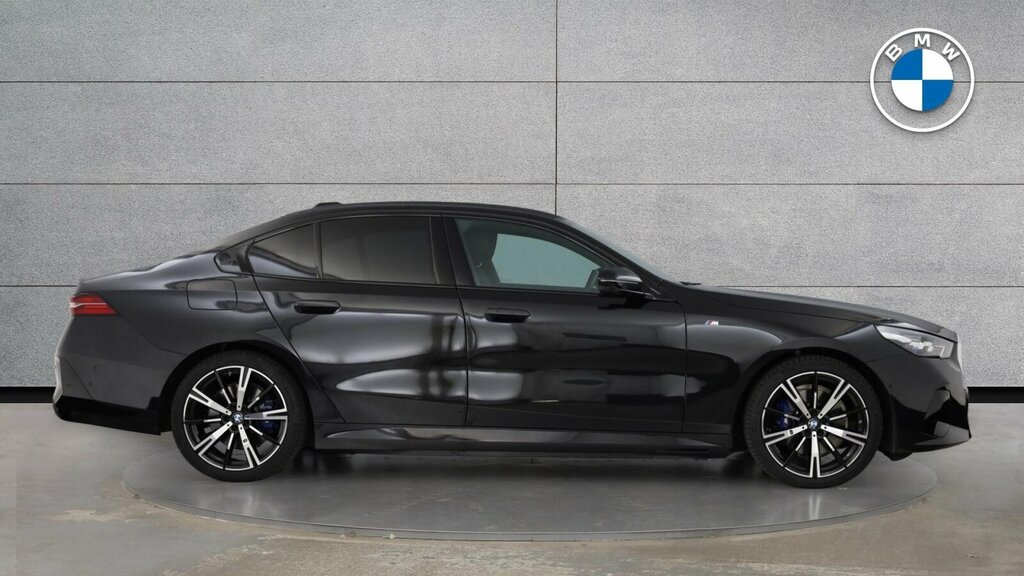 BMW 5 Series 530E M Sport Saloon Black #5