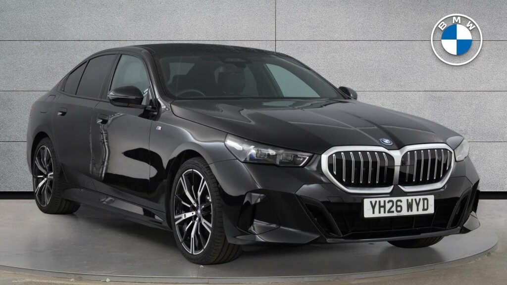 BMW 5 Series 530E M Sport Saloon Black