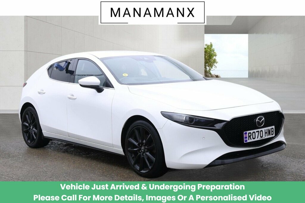 Mazda 3 Skyactiv-x Mhev Sport Lux White