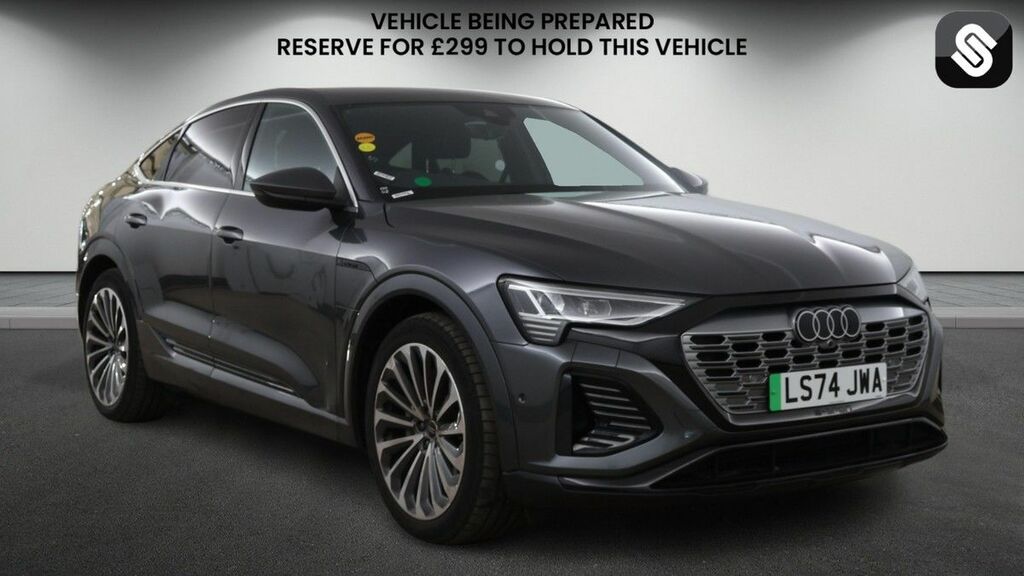 Audi Q8 e tron 50 S Line Sportback Quattro 95Kw Grey