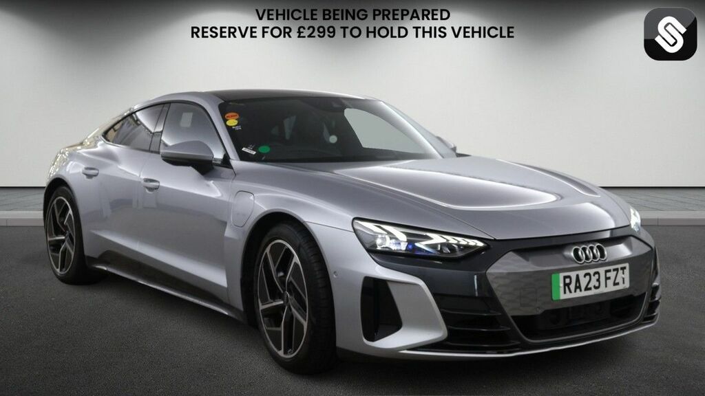 Audi E Tron GT 93.4Kwh Vorsprung Saloon Quattro Silver