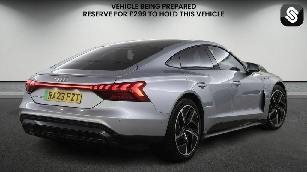 Audi E Tron GT 93.4Kwh Vorsprung Saloon Quattro Silver #4