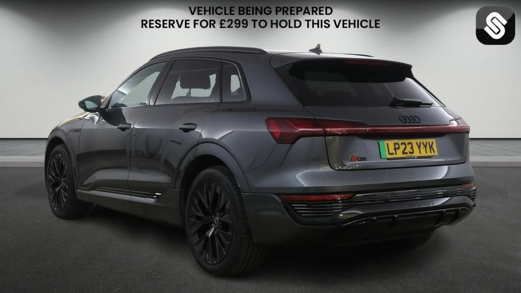 Audi Q8 e tron 50 Black Edition Suv Quattro 95K Blue #2