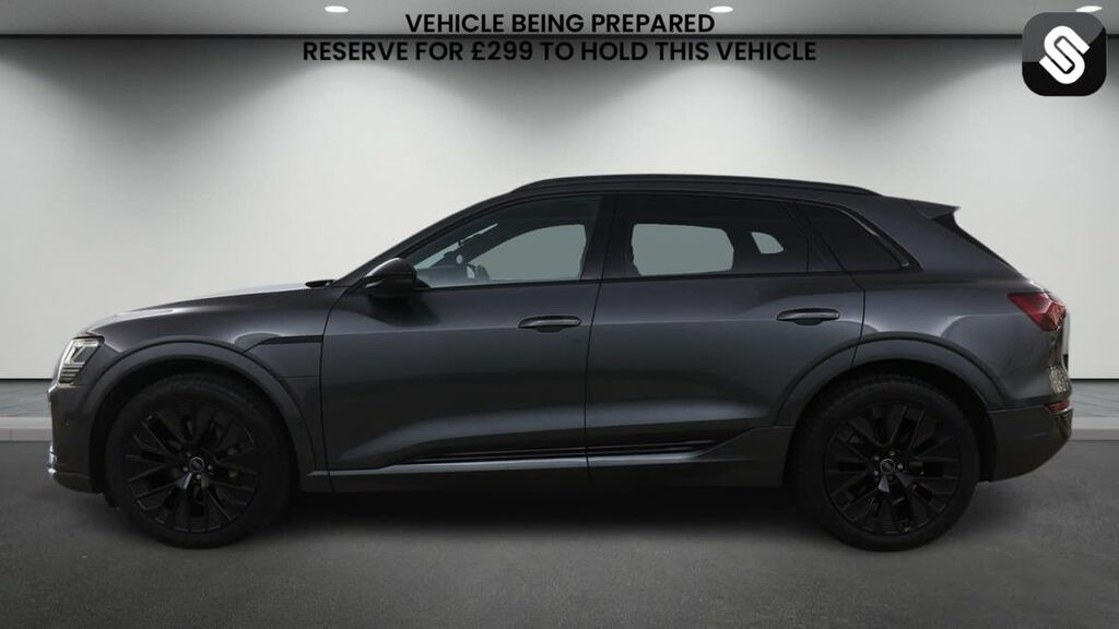 Audi Q8 e tron 50 Black Edition Suv Quattro 95K Blue #4