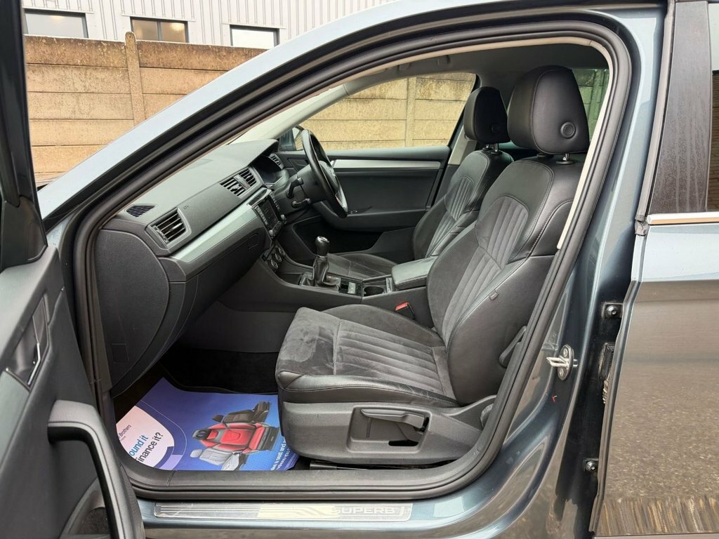 Skoda Superb 2.0 Tdi Se L Executive Grey #16
