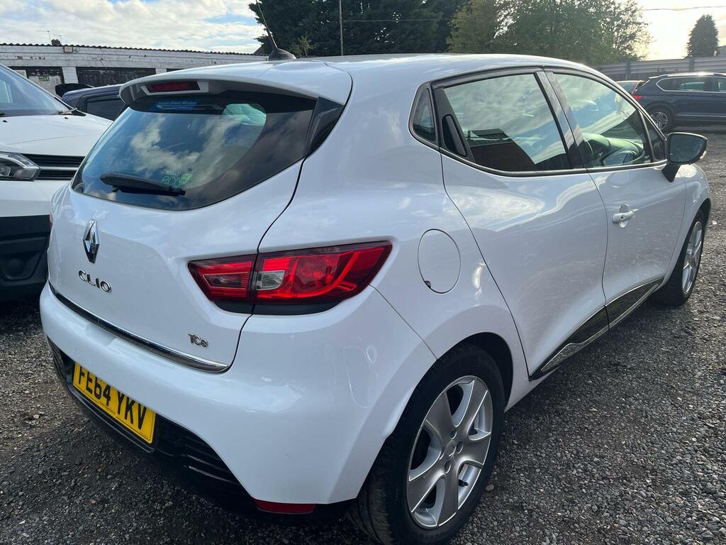 Renault Clio 0.9 Tce Dynamique Medianav Euro 5 Ss White #6