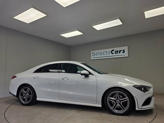 Mercedes-Benz CLA Class 1.3 Cla180 Amg Line Coupe 7G-dct Euro 6 White
