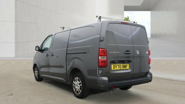 Vauxhall Vivaro 2.0 Turbo D 3100 Sportive Panel Van Man Grey #3