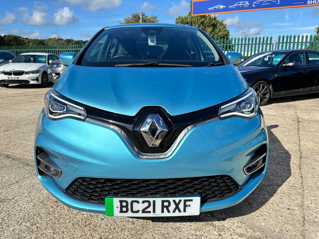 Renault Zoe R110 Ev50 52Kwh Iconic Hatchback Blue #2