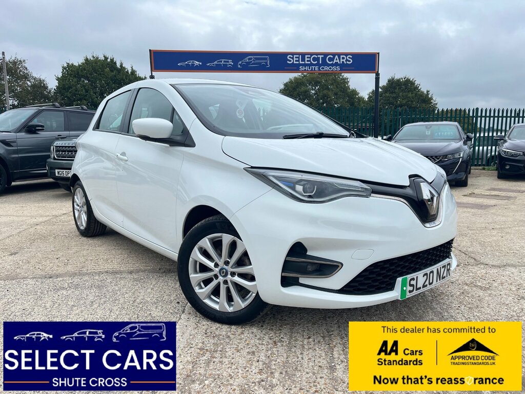 Renault Zoe R135 52Kwh Iconic Hatchback I White #2