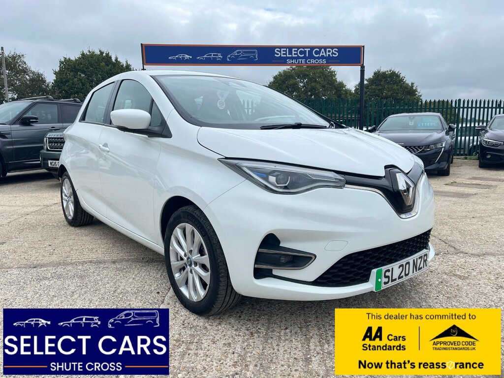 Renault Zoe R135 52Kwh Iconic Hatchback I White #3