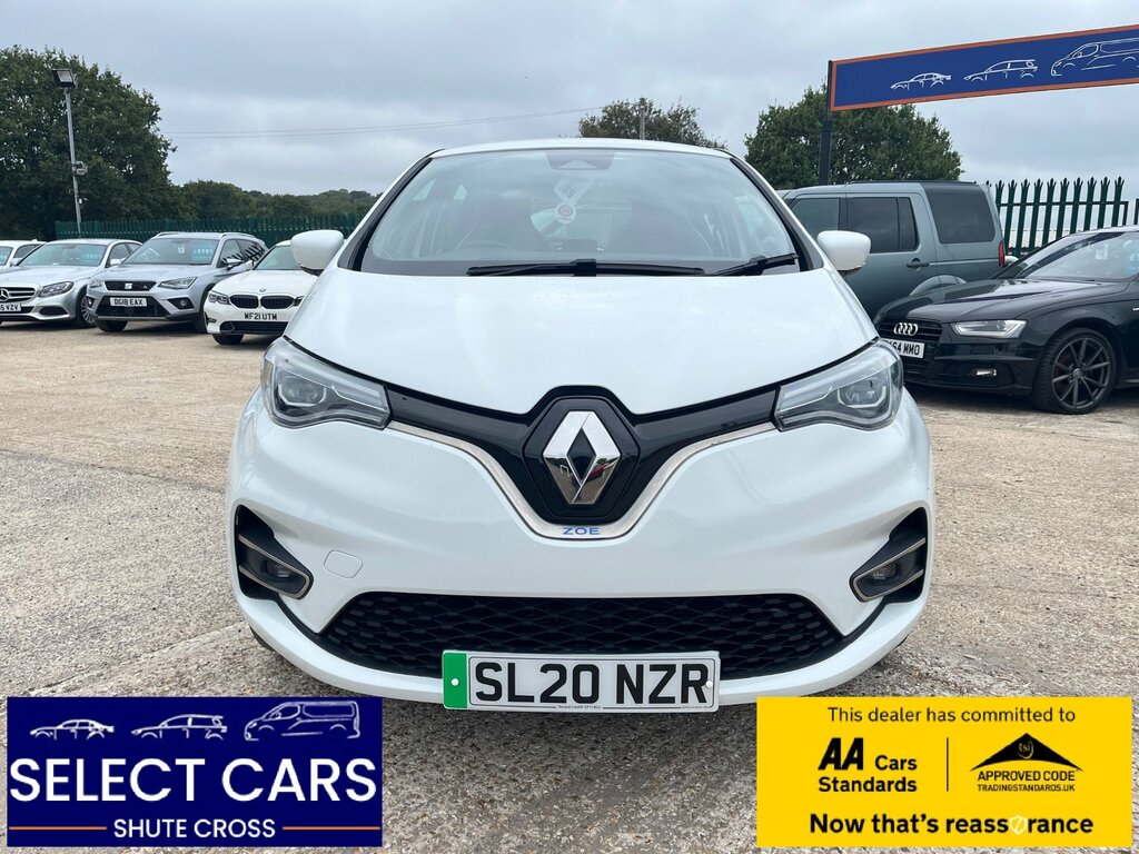 Renault Zoe R135 52Kwh Iconic Hatchback I White #4