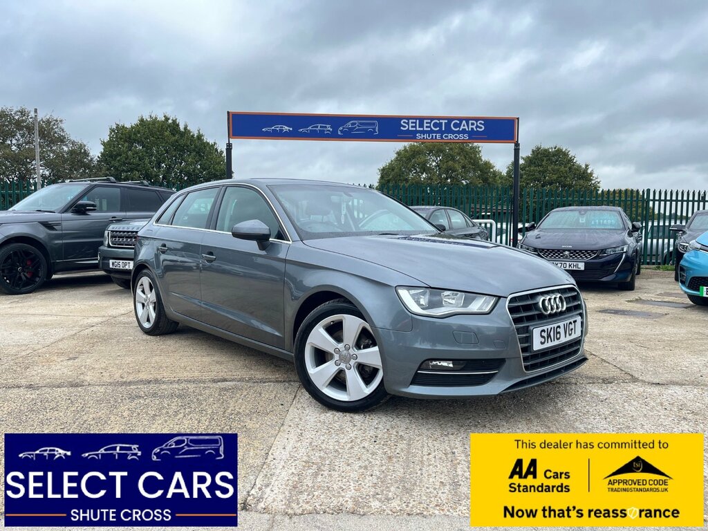 Audi A3 1.6 Tdi Sport Sportback Euro 6 Grey