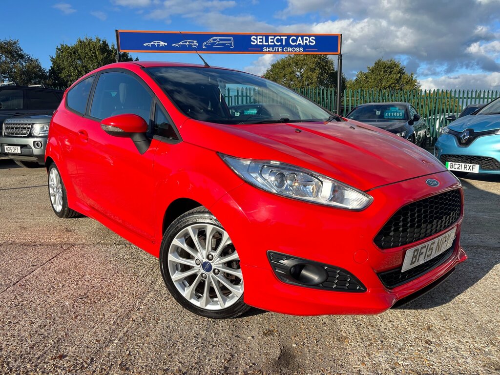 Ford Fiesta 1.0T Ecoboost Zetec S Hatchback Red #2