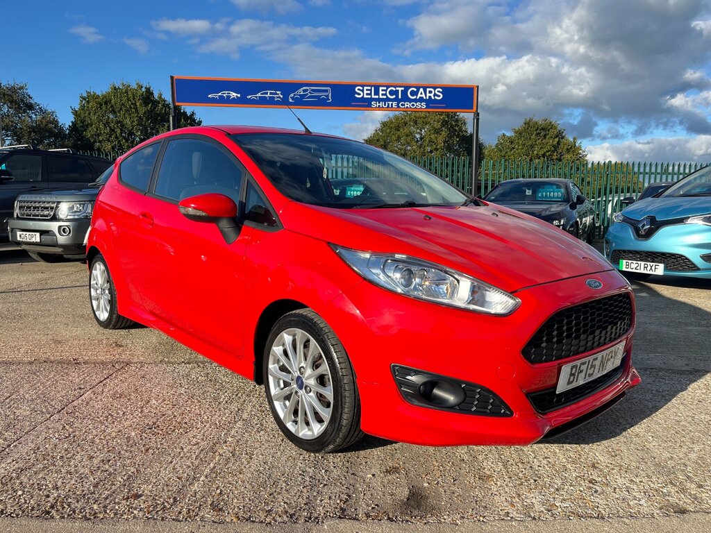 Ford Fiesta 1.0T Ecoboost Zetec S Hatchback Red #3